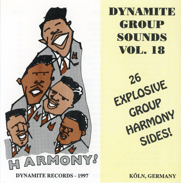 Various : Dynamite Group Sounds Vol. 18 - 26 Explosive Group Harmony Sides! (CD, Comp)