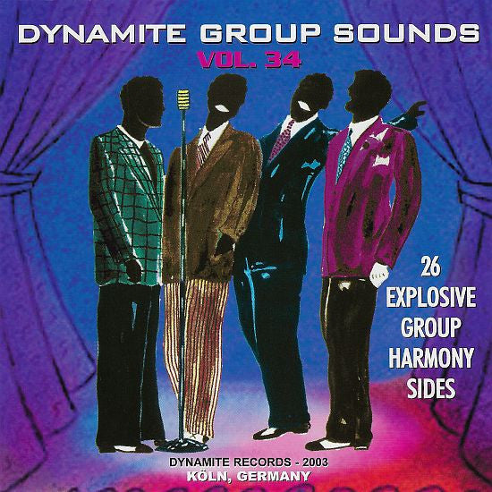 Various : Dynamite Group Sounds Vol. 34 - 26 Explosive Group Harmony Sides (CD, Comp)