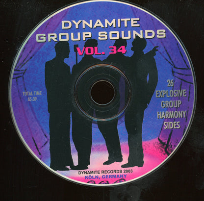 Various : Dynamite Group Sounds Vol. 34 - 26 Explosive Group Harmony Sides (CD, Comp)