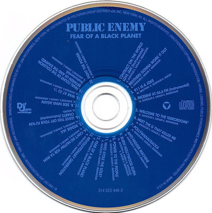 Public Enemy : Fear Of A Black Planet (CD, Album, RE, PMD)
