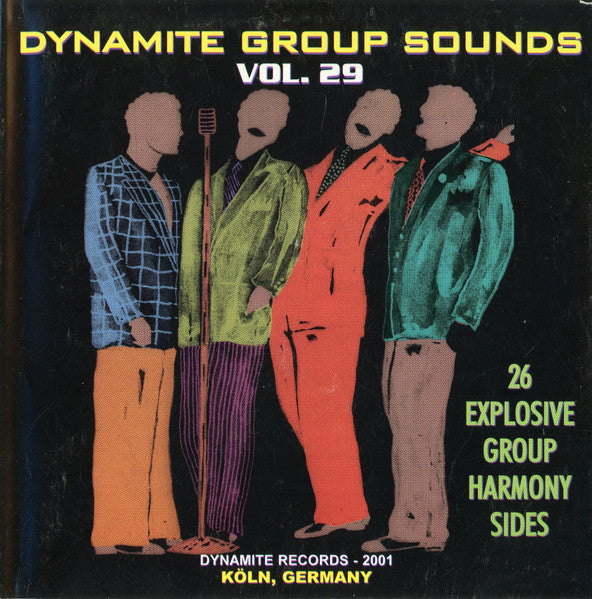 Various : Dynamite Group Sounds Vol. 29 - 26 Explosive Group Harmony Sides (CD, Comp)