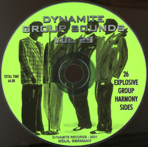 Various : Dynamite Group Sounds Vol. 29 - 26 Explosive Group Harmony Sides (CD, Comp)