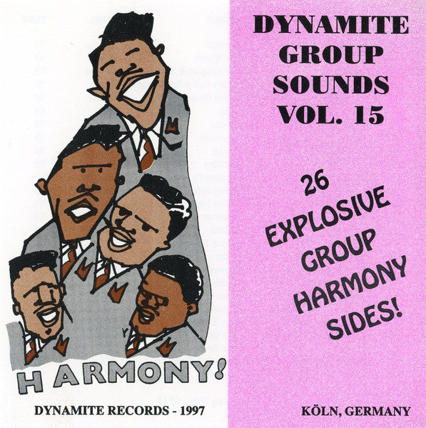 Various : Dynamite Group Sounds Vol. 15 - 26 Explosive Group Harmony Sides!  (CD, Comp)