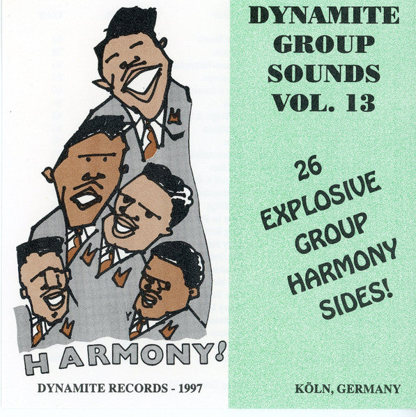 Various : Dynamite Group Sounds Vol. 13 - 26 Explosive Group Harmony Sides!  (CD, Comp)