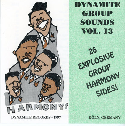 Various : Dynamite Group Sounds Vol. 13 - 26 Explosive Group Harmony Sides!  (CD, Comp)