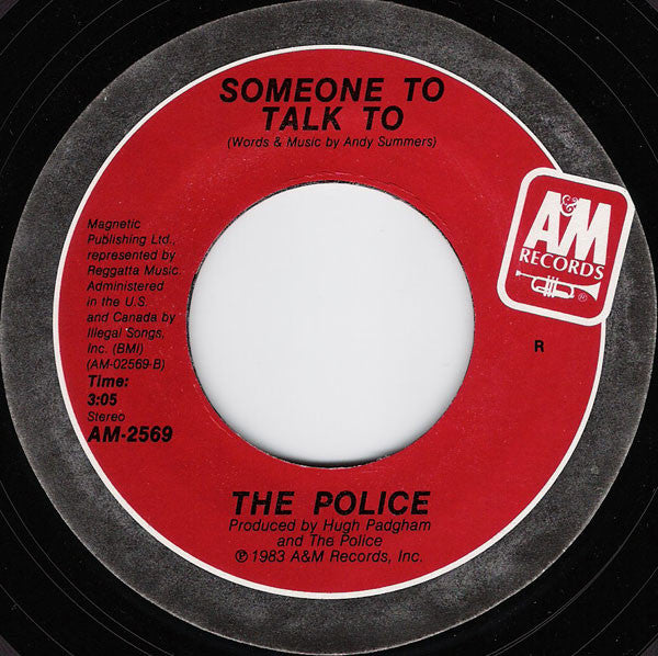 The Police : King Of Pain (7", Single, Styrene, R -)
