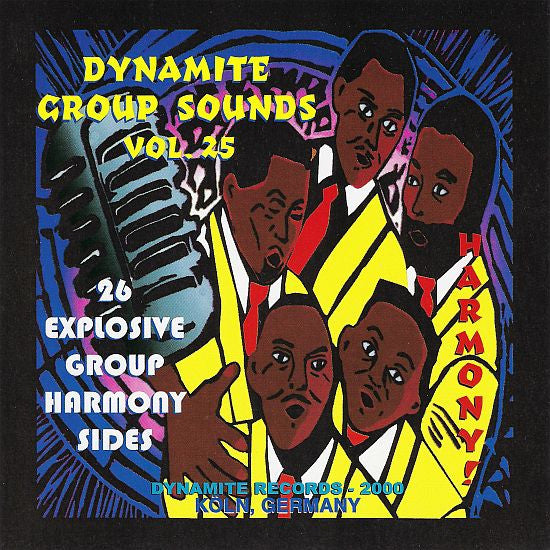 Various : Dynamite Group Sounds Vol. 25 - 26 Explosive Group Harmony Sides (CD, Comp)