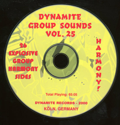 Various : Dynamite Group Sounds Vol. 25 - 26 Explosive Group Harmony Sides (CD, Comp)