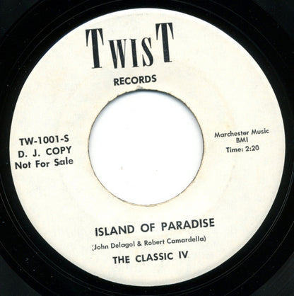 The Classic Four : What Will I Do / Island Of Paradise (7", Single, Promo)