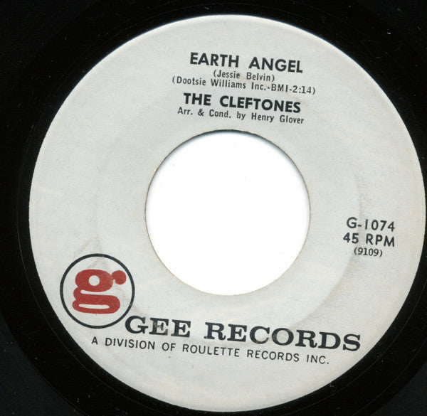 The Cleftones : Blues In The Night / Earth Angel (7", Single)