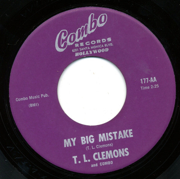 T.L. Clemons : Let's Jerk / My Big Mistake (7", Single)
