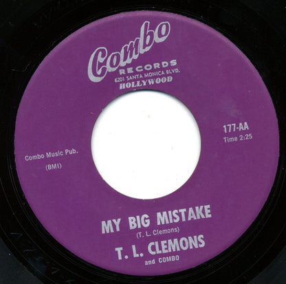 T.L. Clemons : Let's Jerk / My Big Mistake (7", Single)