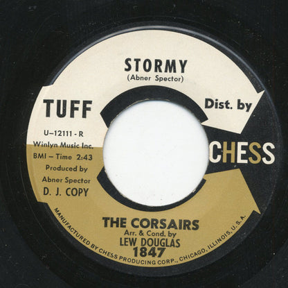The Corsairs : Stormy / It's Almost Sunday Morning (7", Single, Promo)