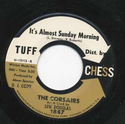 The Corsairs : Stormy / It's Almost Sunday Morning (7", Single, Promo)