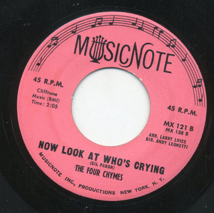 The Four Chymes : The Gypsy / Now Look At Who's Crying (7", Single)