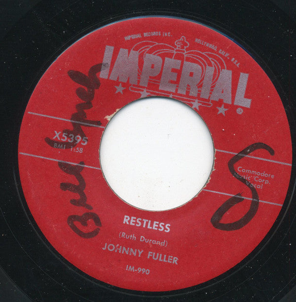 Johnny Fuller : Don't Slam That Door (7", Single)