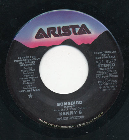Kenny G (2) : Songbird (7", Promo)