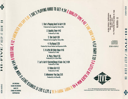 Hi-Five : Keep It Goin' On (CD, Album, Club)