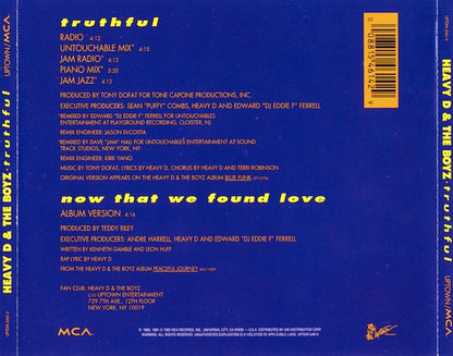 Heavy D. & The Boyz : Truthful (CD, Maxi)