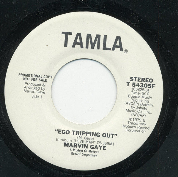 Marvin Gaye : Ego Tripping Out (7", Single, Promo)