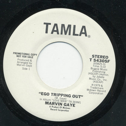 Marvin Gaye : Ego Tripping Out (7", Single, Promo)