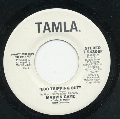 Marvin Gaye : Ego Tripping Out (7", Single, Promo)