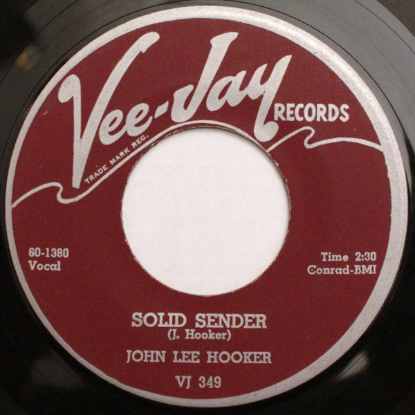 John Lee Hooker : No Shoes / Solid Sender (7")
