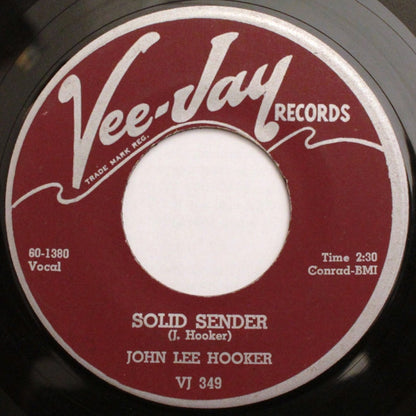 John Lee Hooker : No Shoes / Solid Sender (7")