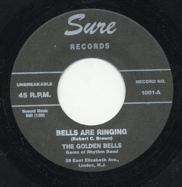The Golden Bells : Bells Are Ringing /  Pretty Girl  (7", Single, RE, Unofficial)