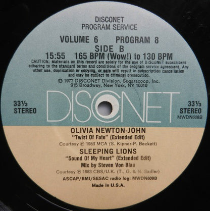 Various : Volume 6 Program 8 (2x12", P/Mixed)