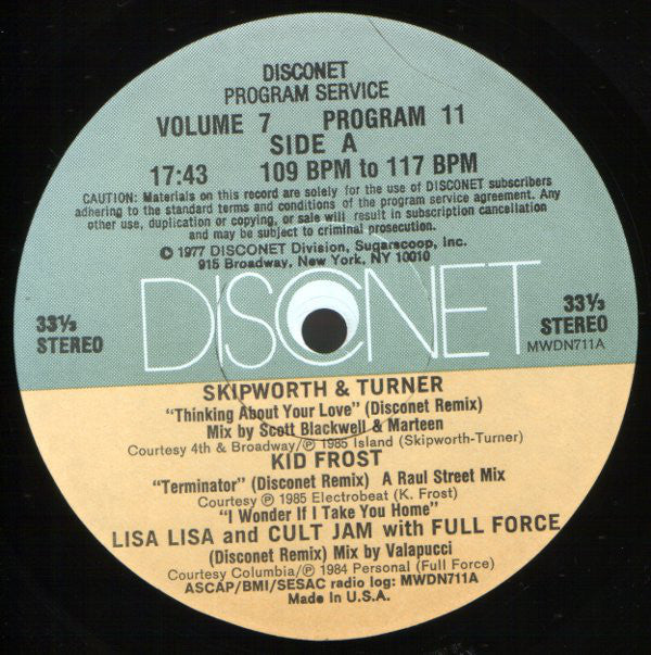 Various : Volume 7 Program 11 (2x12", P/Mixed)