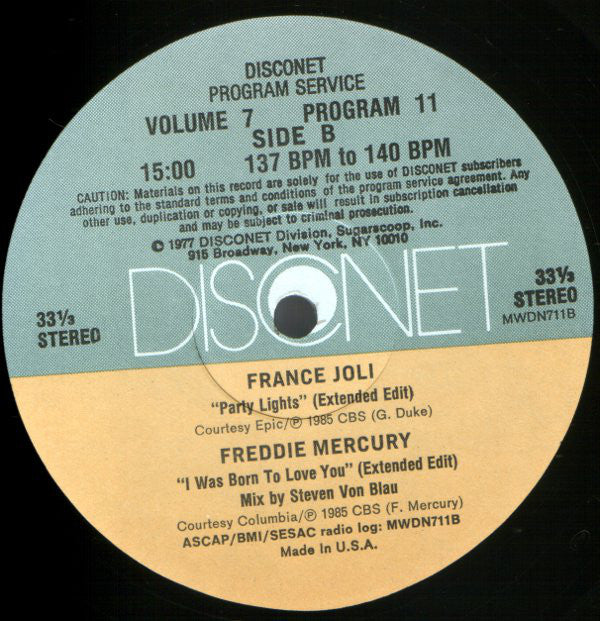 Various : Volume 7 Program 11 (2x12", P/Mixed)