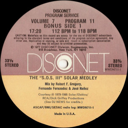 Various : Volume 7 Program 11 (2x12", P/Mixed)