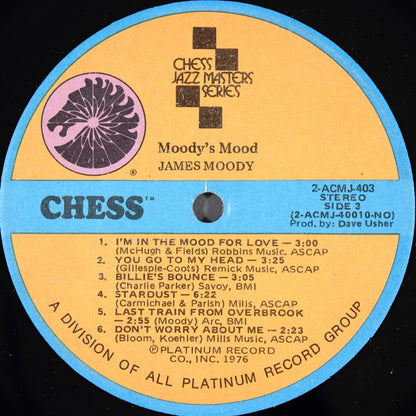 James Moody : Moody's Mood (2xLP, Comp, RP)