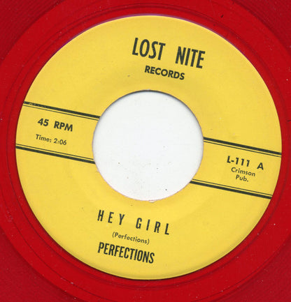 Perfections : Hey Girl / My Baby  (7", Single, Red)