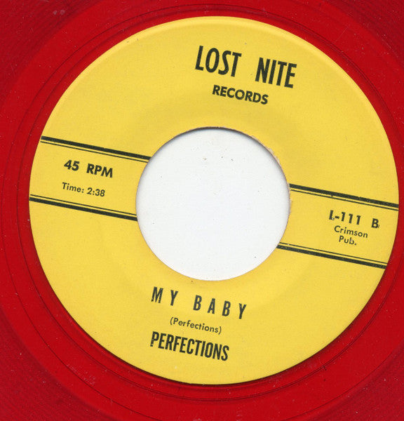 Perfections : Hey Girl / My Baby  (7", Single, Red)
