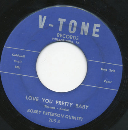 Bobby Peterson Quintet : The Hunch / Love You Pretty Baby (7", Single)