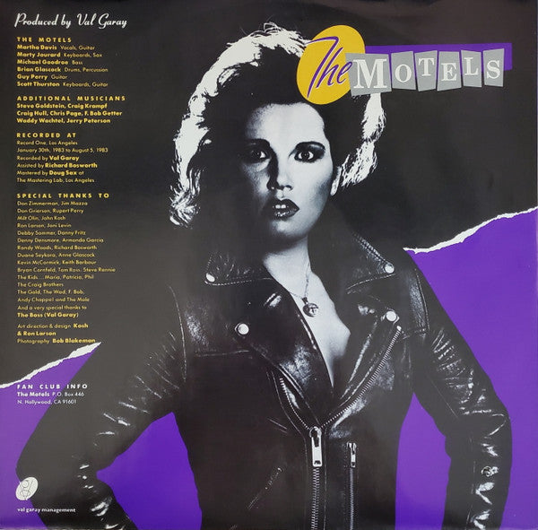 The Motels : Little Robbers (LP, Album, Win)