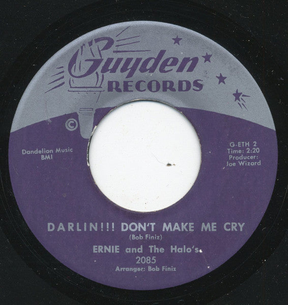 Ernie And The Halo's : The Girl From Across The Sea (Angel Marie) (7", Single, Unofficial)