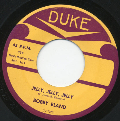 Bobby Bland : Jelly, Jelly, Jelly / Ain't That Loving You (7", Single)