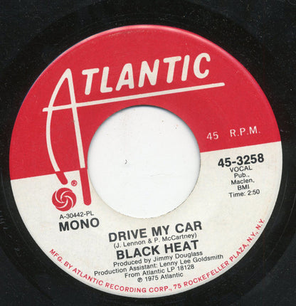 Black Heat : Drive My Car (7", Promo, PL)
