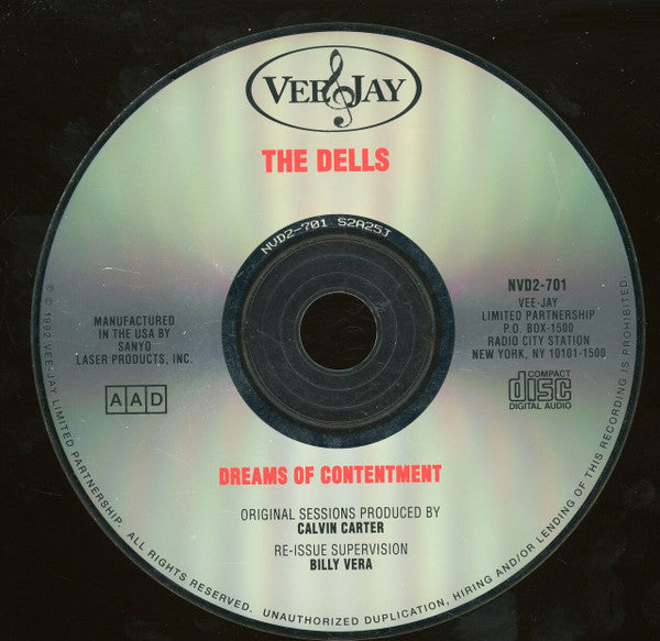 The Dells : Dreams Of Contentment (CD, Comp, RE)