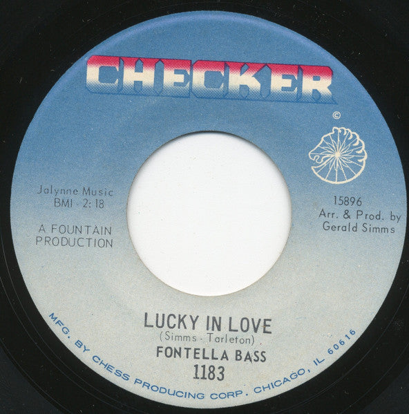 Fontella Bass : Lucky In Love / Sweet Lovin' Daddy (7", Single)