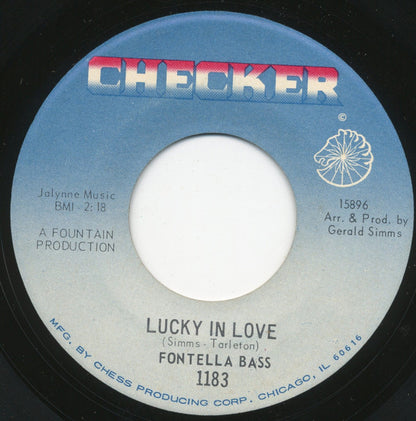 Fontella Bass : Lucky In Love / Sweet Lovin' Daddy (7", Single)