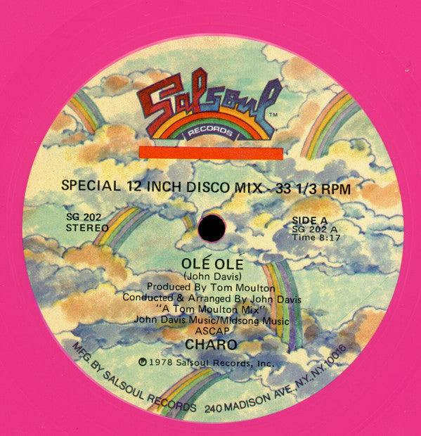 Charo : Olé Olé (12", Single, Ltd, Pin)