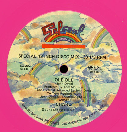 Charo : Olé Olé (12", Single, Ltd, Pin)