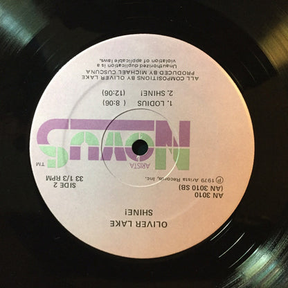 Oliver Lake : Shine! (LP, Album)