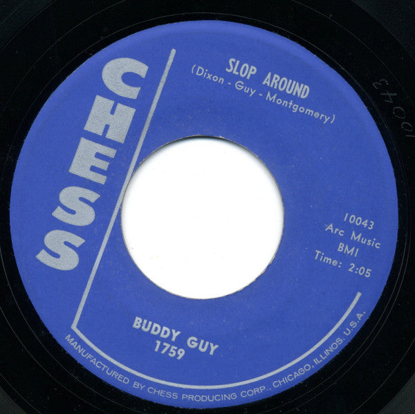 Buddy Guy : Slop Around / Broken Hearted Blues (7", Single, Styrene)