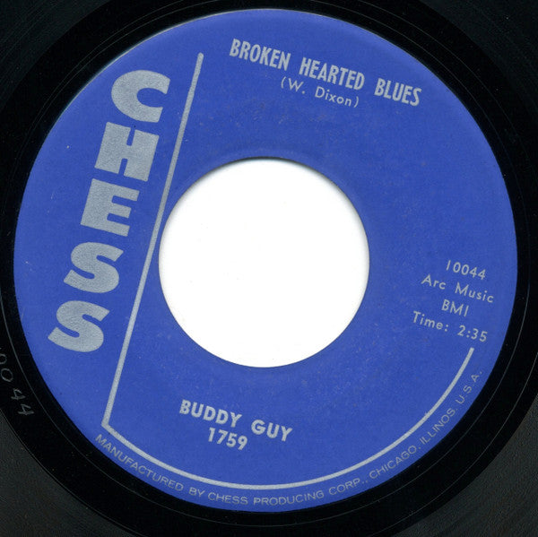 Buddy Guy : Slop Around / Broken Hearted Blues (7", Single, Styrene)