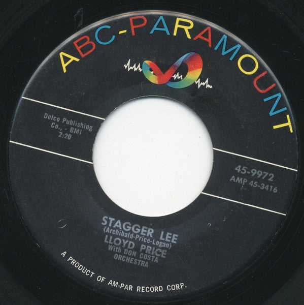 Lloyd Price With Don Costa Orchestra : Stagger Lee (7", Single)